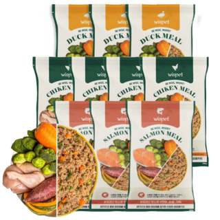 [와즈펫] 식자재 100% 프리미엄 화식사료