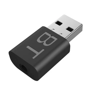 USB 전원 블루투스 5.0 자동차 키트 무선 음악 스테레오 오디오 리시버 어댑터 라디오 MP3 PC용 AUX, 01 Black