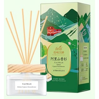 去味大師 竹木香 台灣趣味系列 擴香 80ml - 多款可選, 1個, 阿里山香杉
