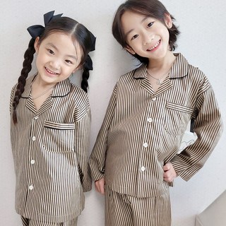 (5-14세)국산 클래식 아동 잠옷 60수 주자 순면 스트라이프 파자마