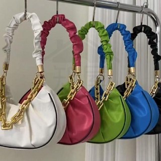 高級時尚小衆雲朵包 鏈條手提單肩腋下包包 贈送鏈條