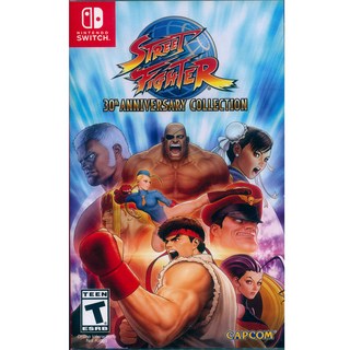 NS SWITCH 快打旋風 30 週年紀念合集 中英日文美版 Street Fighter 快打 (現貨) 【一起玩】, 現貨全新未拆