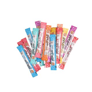 Kitty Licks 貓肉泥 貓咪零食 15g 多種口味可選 鮭魚鮪魚扇貝雞肉, 鮭魚佐鮪魚, 1袋