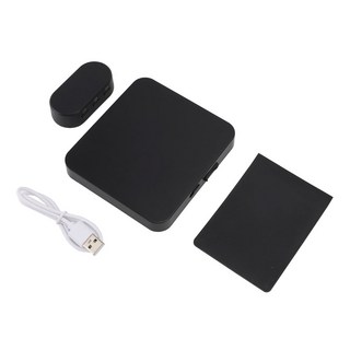 디지털 커피 저울 타이머 무선 디스플레이 에스프레소 푸어 오버 커피용 3kg 1g 정밀, 검정색