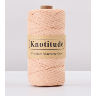 노티튜드 4mm 폴리에스터 니팅실 굵은 뜨개실 코바늘실 130야드, No.48, 1개