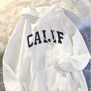 小蘭優購 加絨帽T衛衣 秋冬長袖上衣 新款字母印花 連帽衛衣 男女款 韓版寬鬆顯瘦 長袖