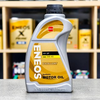 ENEOS 新日本石油 5W40 SP 等級 EXCELLENT 全合成機油, 1個, 1L