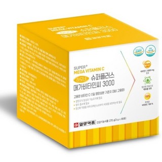 일양약품 슈퍼플러스 고용량 메가 비타민C 3000 90p, 270g, 1개