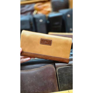 KAVI’S 頭層牛皮風琴長夾