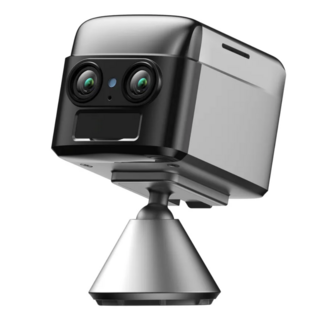 크로니클 듀얼렌즈 무선 현관 CCTV 실시간 홈캠 (사각지대 헌터), 기기 단품 (TF카드 미포함)