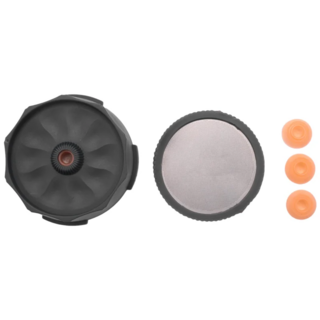 스테인레스 스틸 커피 필터 스크린 농축 커버 304 스테인레스 스틸 에어로프레스 커피 머신 액세서리, 1개, 한개옵션0