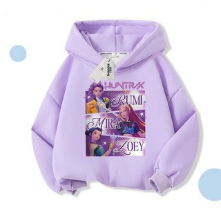 케이팝 데몬 헌터스 KPop Demon Hunters 어린이 후드티셔츠 일반형 기모형 9컬러
