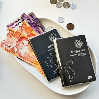 RFID 차단 여권케이스 해킹방지 안티스키밍 대한민국 구여권 신여권 배낭여행 가벼운 여권커버