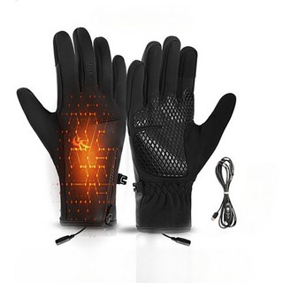 발열장갑 남녀공용 USB 아웃도어 라이딩 방수 방한장갑