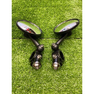 滑胎車 越野車 下置後視鏡 廣角後視鏡 CRF300L Rally CB150/300R MSX125, 1個, 正鈦原色（銀色）