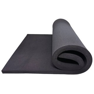 獨家台灣一級防火認證隔音棉1x2公尺 吸音棉 隔音板 隔音窗 隔音門貼 窗戶隔音 吸音板 萬用隔音 隔音牆, 1件, 平面(無膠)1x2公尺防火隔音棉, 黑色