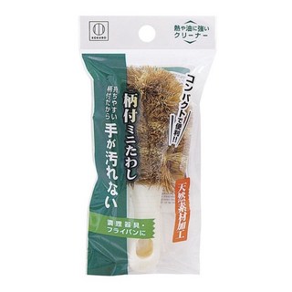 日本直送 棕櫚刷 洗鍋刷 鑄鐵鍋刷 鍋刷 鬃毛刷 棕毛刷, 1個, 4956810233007