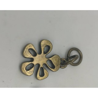 ZAKKA小物 幸運草吊飾 裝飾品 耳環 項鏈 材料 五金雜貨 拼布材料 幸運草系列, 1個, 大古銅幸運草, 大古銅幸運草