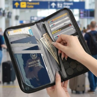 득공드 RFID차단 여행용 여권지갑