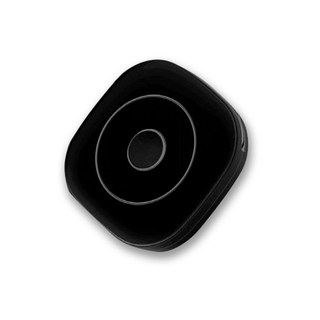 mk 迷你防丟追蹤器 鑰匙防丟器 錢包追蹤器, 黑色, 2個