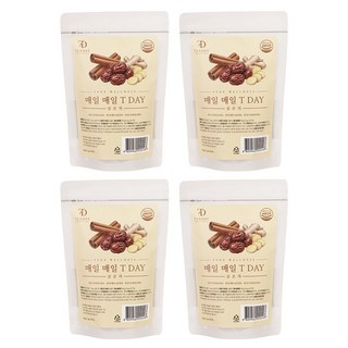 삼온차 몸과 마음 따듯하게 하는 대추 계피 생강 차 티백 4개, 120티백