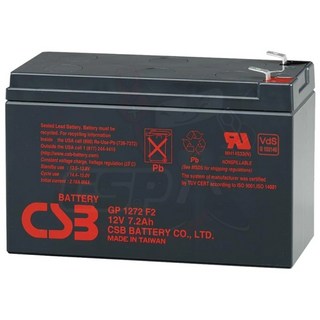 CSB 神戶 12V 7.2AH 電池 (不斷電系統/電動車/太陽能用), 1個, 1個裝