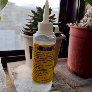 CHU LUN 巨倫 保麗龍膠 速乾型 100ml 黏著劑 透明膠 勞作手工藝, 1個