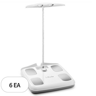 인바디 다이얼 체중계, H20N, 소프트화이트, 6개