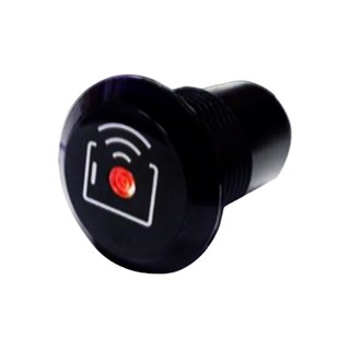 CHANG YUN 22mm 嵌入式迷你 13.56MHz Mifare 感應讀頭 門禁系統首選 台灣製造, 1個, PP-22M0WTS