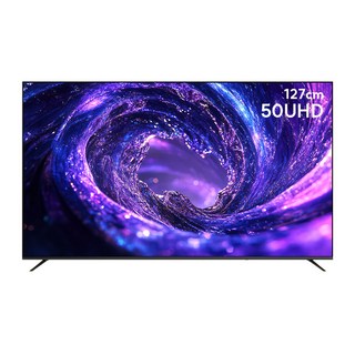 우주연구소 50인치 UHD TV 대기업 패널 클리어쾀 1등급 티비, 고객직접설치, 스탠드형, 50UHD, 127cm(50인)