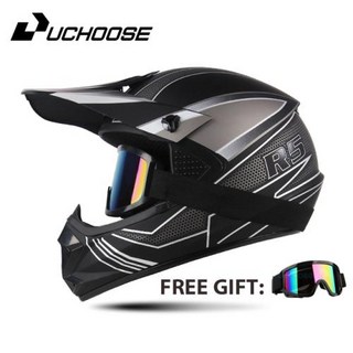 클래식풀페이스 헬멧 오프로드 산악 풀 페이스 모토바이커 자전거 MTB 레이싱 모토크로스 다운힐, 3) 육군 녹색  L