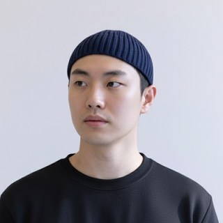 BELLEAURA 남여공용 숏와치캡 니트 비니 쉐프모자 캐주얼와치캡 레옹모자