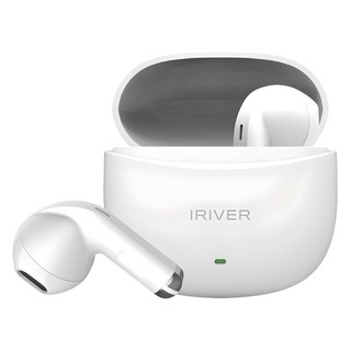 아이리버 오픈형 휴대용 미니 무선 블루투스 이어폰, IB-T1, 화이트