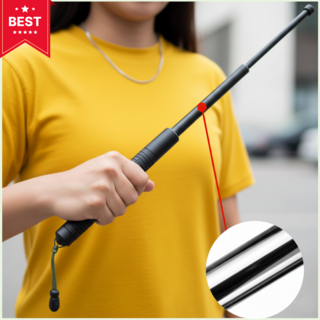 다온웨이 든든한 일상 안전지킴이 호신용 포켓 삼단봉, 1개