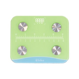 키코 블루투스 스마트 체중계 13가지 체성분 분석 남녀노소 사용 발사이즈 측정 가능, 1개