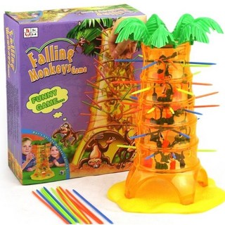 猴子下樹 翻滾猴子 猴子爬樹 桌遊 發光派對屋(西門中華店) 親子互動 策略遊戲, 1個, Multicolor