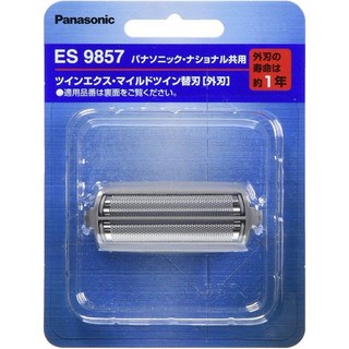 Panasonic 國際牌 ES4815P 電動刮鬍刀 極雙刀刃 獨立浮動雙刀頭 可水洗, 1個, 替換刀頭/外刃