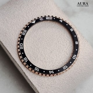 갤럭시워치7 베젤링 세트 커스텀 K타입 로즈골드 OGM 블랙 갤럭시워치6 5 4 클래식 호환, 워치7-40, 1개