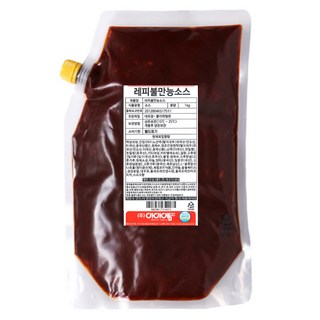 레피 불만능소스 오징어볶음 쭈꾸미 닭발 제육볶음 만능마법소스, 1kg, 1개