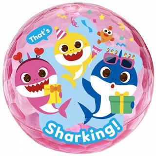 鯊魚寶寶球 戶外兒童玩具 球類玩具, 光感彈彈球, 1個