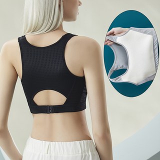 4컬러 가슴 작아보이는 미니마이저 스포츠 압박브라