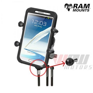 램마운트 RAM-B-367-UN10 엑스그립 오토바이 거치대, 미들암(기본)