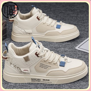 帆佈高幫夏季男鞋2025新款鼕季增高佈鞋運動休閒小白闆鞋百搭潮鞋