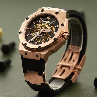 발키리 [신상] 다스 메카닉 VALKYRIE DAS MECHANIC V-7077AG (오토매틱) + 실리콘밴드 + 유리워치와인더 옵션