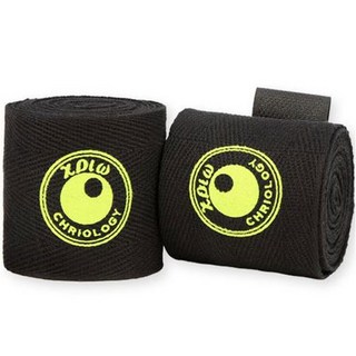 크리오로지 국산 역도선수용 손목보호대 손목붕대 헬스 크로스핏, 1세트, 블랙