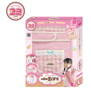 원앤원 어부바 포대기 여아완구 인형 단품, 1개