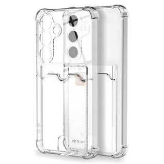 모란카노 업워드 카드 수납 범퍼 젤리 휴대폰 케이스 2p