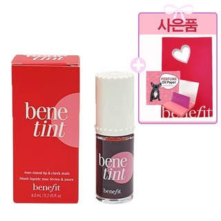 [백화점 정품] 베네피트 베네틴트 6ml+쇼핑백+오즈 퍼퓸 기름종이 증정, 1개, 6ml