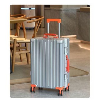 旅行箱 20吋 24吋26 28吋鋁框行李箱 拉桿箱鋁框密碼箱 旅行箱行李箱學生拉桿箱1週到貨