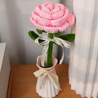 七夕情人節禮物巨型玫瑰永生花束送女友閨蜜生日禮物女敎師節禮物, 粉玫瑰【巨無霸】送禮袋+賀卡